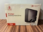 Iomega Prestige Desktop Hard Drive Hi-speed Usb 2.0 Sku# 34919 Tb New Sealed. Fixed Price $34.99.