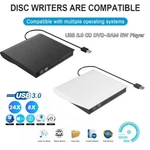 External Dvd Rw Drive Usb 3.O Writer Burner Player Black For Laptop Pc. Fixed Price $16.95.