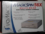 I/o Magicspin 56X Multi-read Internal Cd-rom Kit New Sealed Retail Box. Fixed Price $40.00.