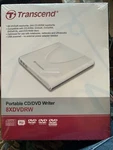 Transcend Usb 2.0 8X Dvd Writer External Optical Drive (white). Fixed Price $79.99.