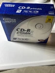 10 Pack Cd-r Printable 52X 700MB/80MIN & Case Office Depot Sealed. Fixed Price $12.49.