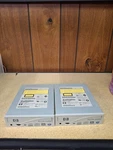 (2) Hp Q2101-56000 Dvd+r/rw Drive Ver 1.36 A- Light Gray Bezel. Fixed Price $45.09.