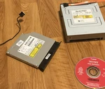 Internal Dvd/cd Drive Lot: Desktop Sata+hp Laptop Slim Line+canon Software Disc. Fixed Price $40.00.