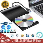Slim External Cd/dvd Drive Usb 3.0 Player Burner Reader For Laptop Pc Mac Hp. Fixed Price $13.49.