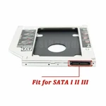 Universal Sata 2ND Hdd Ssd Hard Drive Caddy For 12.7MM Laptop Cd Dvd-rom. Fixed Price $8.68.