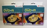 Verbatim Lightscribe Dvd+recordable Direct Disc Labeling 2 -10 Packs New. Fixed Price $22.00.