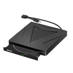 Black Lightweight External Drive W/usb-c&usb-a Port Cd/dvd/vcd Formats. Fixed Price $23.74.
