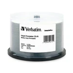 Verbatim 94755 Cd-r 52X Datalifeplus White Inkjet Hub Printable 50 Pack Spindle. Fixed Price $22.97.
