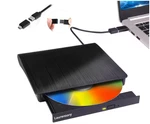 External Dvd Drive Usb 3.0 Type-c Portable Player For Laptop Disk Dupl. Fixed Price $24.99.