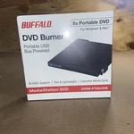 Buffalo DVSM-PT58U2VB Dvd Burner With Cyberlink Media Suite M-disc Support. Fixed Price $22.99.