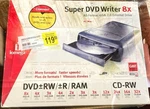 Iomega Super Slim Dvd Writer 8X Dual-format Usb 2.0 External Drive New Open Box. Fixed Price $29.99.