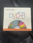 10 Pack Memorex Dvd+r Blank Media Discs Jewel Cases 16X 4.7GB 120 Min Sealed. Fixed Price $14.95.