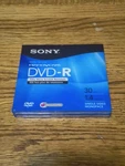 Sony 1.4GB Dvd-r Media Single Pack (DMR30R1H). Fixed Price $9.00.