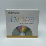 3--MEMOREX Dvd+rw Discs, 4.7GB, Pack Total 15 New Sealed. Fixed Price $9.99.