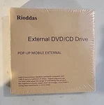 Rioddas Pop-up Mobile External Dvd/cd Drive. Fixed Price $15.00.