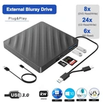 Slim Portable Bluray Drive Usb 3.0 Bd/dvd/cd Reader Optical For Laptop Pc. Fixed Price $59.99.