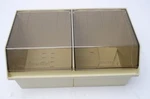 Memorex Double 5.25" Floppy Disk Storage Box Case Holder W/ Dividers Vintage. Fixed Price $19.99.