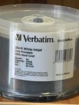 50 Verbatim Blu-ray 16X Bd-r 25GB Datalifeplus White Inkjet Hub Printable 97339. Fixed Price $45.00.