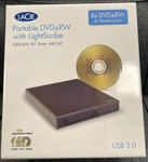Lacie Portable Dvd+-rw With Lightscribe Designbysamhecht MODEL#301230U Brand-new. Fixed Price $69.99.