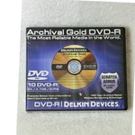 Delkin Devices Archival Gold Dvd-r Pack The 100 Year Disc New Sealed. Fixed Price $40.00.