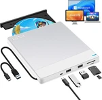 Nolyth External Drive For Mac: Usb 3.0 Type-c Dvd Burner Player Laptop. Fixed Price $27.99.