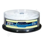 Optical Quantum 6X 25GB Blue Blu-ray Bd-r Logo Top Blank Disc OQBDR06LT-25. Fixed Price $19.95.