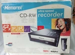 Memorex 52X Ultra Speed Cd-rw Recorder External Usb 2.0 Drive 3202 3234 Oem Test. Fixed Price $16.99.