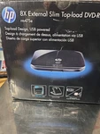 Hp 8X External Slim Top-load Dvd-rom Drive Usb RM475E. Fixed Price $18.00.