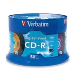 50 Pack Verbatim 52X Cd-r Digital Vinyl 700MB Media Disc Spindle 94587. Fixed Price $19.90.