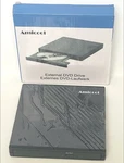 Amicool External Dvd Cd Drive Usb-a Usb-c 3.0 Slim Portable Burner Mac Windows. Fixed Price $23.99.