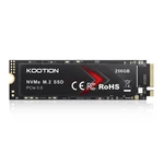 Kootion 256GB Internal Solid State Drive PCLE3.0 Nvme M.2 Data To 2000MB/S. Fixed Price $49.50.