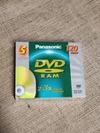 Panasonic LM-AF120LU5 Dvd Ram Disc Min. Pack New. Fixed Price $19.99.