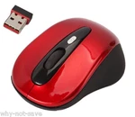 Red Wireless Optical Mouse With Mini Usb Receiver For Dell Toshiba Apple Laptop. Fixed Price $22.92.