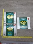 3 Lot Panasonic Dvd-ram 4.7 Gb 120 Min Blank Recordable Slim Case Nos. Fixed Price $14.99.