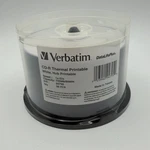 Verbatim Datalifeplus Cd-r 700MB 80MIN 52X Thermal Hub Printable Discs Spindle. Fixed Price $14.95.
