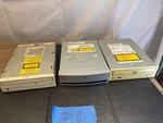 3X Ide Optical Drives Mitsumi CRMC-FX400D, Sony GCR-8481B, CRX220E1. Fixed Price $40.67.
