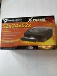 Pacific Digital X-treme 52X24X52 External Player Writer Rewrite Drive Usb 2.0. Fixed Price $35.00.