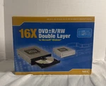 Nec 16X Dvd + R/rw Double Layer 48X Cd-r, Cd-rom, 24X Cd-rw New In Box. Fixed Price $29.99.