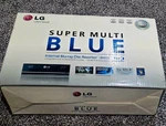 Lg Super Multi Blue External Blu-ray Disc Rewriter BH10. Fixed Price $125.99.
