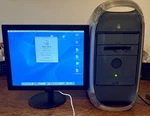 Apple Power Mac G4 Tower 500MHZ 768MB Ram 30GB Dual Hd Os X 10.3.9 Zip. Fixed Price $79.99.