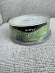 Sony Cd-rw Rewritable Discs 25 Pack 700MB 80 Min 1X-4X New Sealed. Fixed Price $21.99.