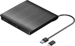 Roofull External Cd Dvd Drive Usb 3.0 Type Laptop Mac Windows Burner. Fixed Price $38.33.