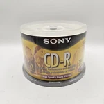 50-PACK Sony Cd-rs, 700MB, 1X-48X, 80 Min, Brand New, Factory Sealed. Fixed Price $22.99.