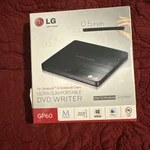 Lg GP60 Ultra Slim Usb Portable Dvd Cd Disc External Drive Mac Windows Tv. Fixed Price $13.99.
