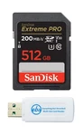 Sandisk Sdxc Extreme Pro 512GB Memory Card Works With Panasonic Lumix DC-GH7 .... Fixed Price $140.89.