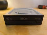 Genuine 5.25" Asus DRW-24F1ST Sata Internal Dvd/cd Drive Black. Fixed Price $9.99.