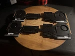 2 Dell Oem Precision 7560 Cpu / Graphics Cooling Heatsink Fan AMA01 8RVMW. Fixed Price $80.00.