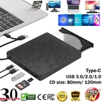External Dvd Cd Disk Drive Burner Recorder Type-c+ Usb For Laptop Desktop Pc. Fixed Price $18.99.