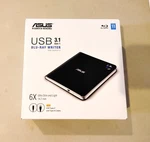 Asus SBW-06D5H-U Bdxl External Ultra Slim Blu-ray And Mdisc Burner 3.1 Usb-c. Fixed Price $399.99.