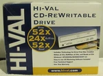 Hi-val (model H522452) 52X24X52X Cd-rw Internal Drive (new Box). Fixed Price $49.99.